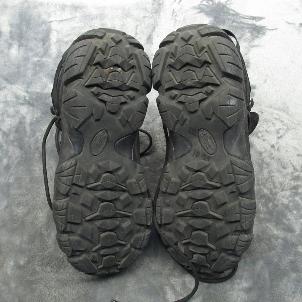 Thorogood Boots Unisex 6M‎ 8W Black Steel Toe 6